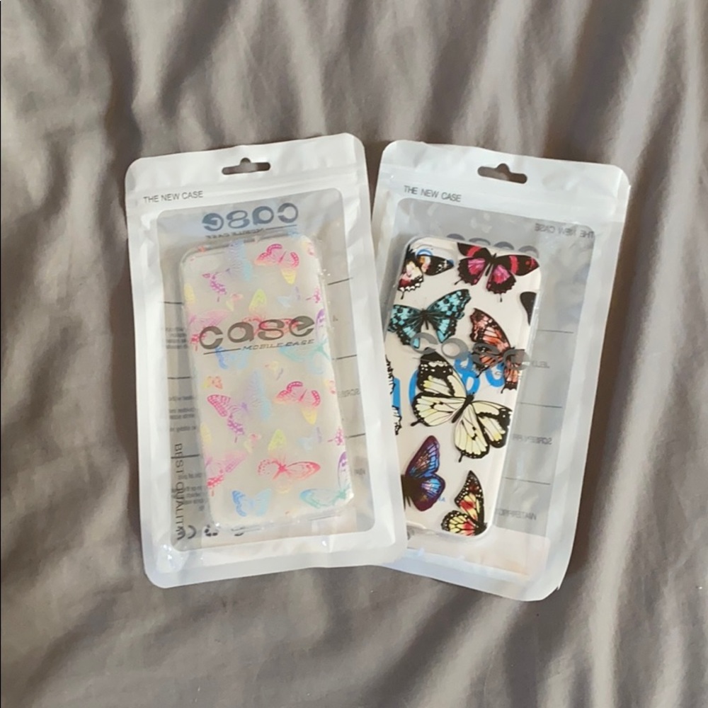 i phone 7 or 8 butterfly phone cases✨
